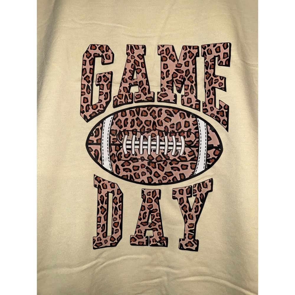 Women's Game Day Football Sweatshirt Cute Football Graphic Print‎ Pullover